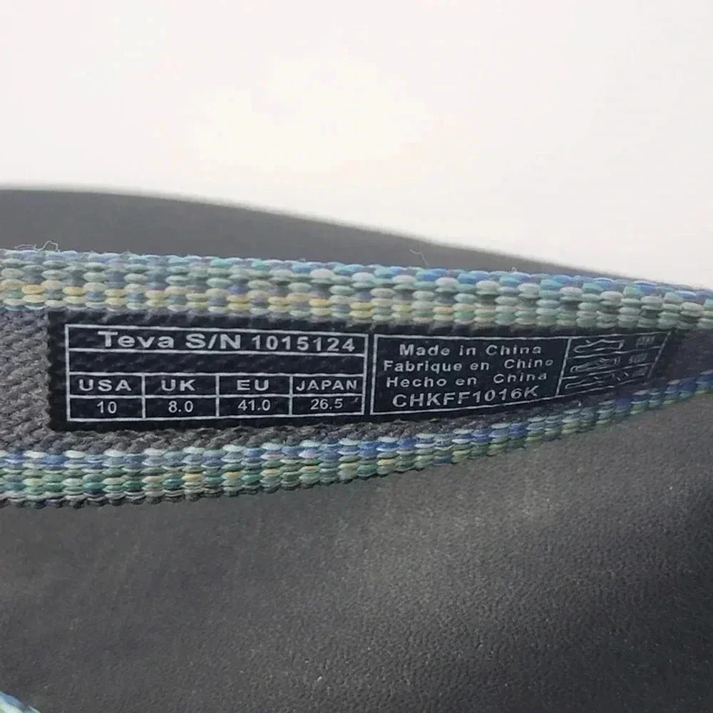 Teva Azure Flip Flop Sandals - 10 - Picture 10 of 10